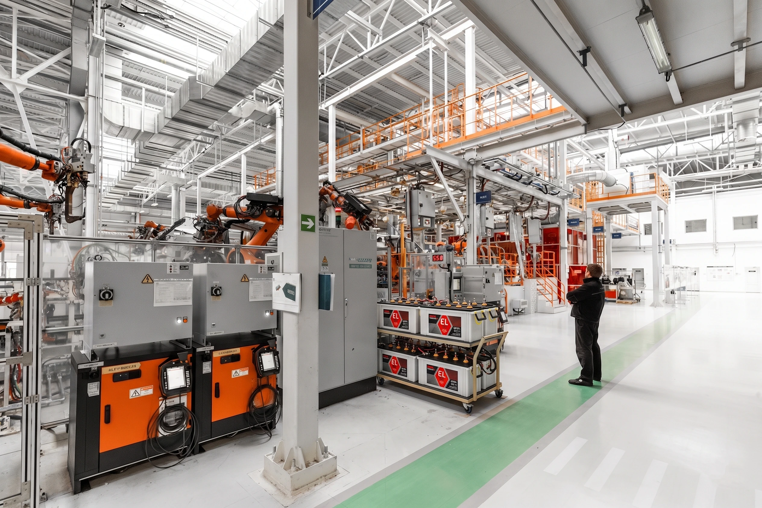 Industrial batteries